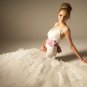 2012new style fashion spaghetti straps elegant designer wedding dress WD32