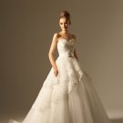 2012 new style fashion sleeveless elegant designer wedding dress WD35