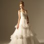 2012 new fashionable halter elegant designer wedding dress WD37