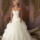 New fashion designer crystal sleeveless wedding dress B1858