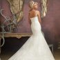 Designer sexy scoop crystal wedding dress B1863