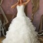 Designer elegant sweetheart crystal wedding dress B1864