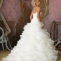 Designer elegant sweetheart crystal wedding dress B1864