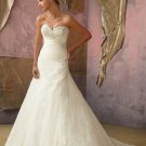 New fashion elegant sweetheart crystal wedding dress B1866