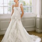 2012 the latest elegant one-shoulder wedding dress B1608