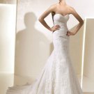 Hot sale sleeveless mermaid elegant wedding dress V0017