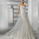 Designer fashionable appliques elegant  mermaid wedding dress V0025