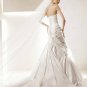 Designer satin beadings hot sale elegant wedding dress V0045