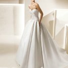 Designer ruffle ball gown hot sale elegant  wedding dress V0053