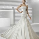 Designer mermaid sweetheart elegant wedding dress V0062