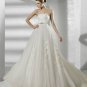 Hot sale A-line appliques wedding dress V0064