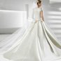 Hot sale cap sleeve ball gown wedding dress V0065