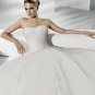 Hot sale appliques lace wedding dress V0071