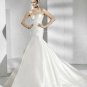 Mermaid beading elegant sexy wedding dress V0074