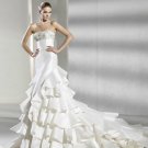 Mermaid beading elegant sexy wedding dress V0075