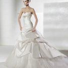 A-line appliques lace sexy wedding dress V0076