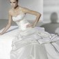 A-line appliques lace sexy wedding dress V0076