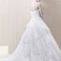 appliques A-line tulle sweetheart wedding dress E0013
