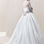 Sweetheart designer ball gown wedding dress E0018