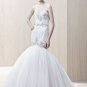Sweetheart designer mermaid appliques wedding dress E0020