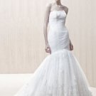 Sweetheart designer mermaid appliques wedding dress E0022