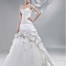 Hot sale designer satin wedding dress S0004