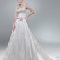 Hot sale designer lace satin wedding dress S0005