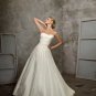 Hot sale organza designer A-line wedding dress S0010