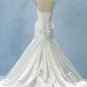 Hot sale designer A-line beading real sample wedding dress S0017