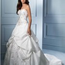 A-line designer ball bown elegant wedding dress S0042