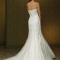 A-line designer crystal elegant wedding dress S0045