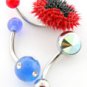 BEAUTIFUL 316 STAINLESS STEEL BODY JEWELRY  3 piece set