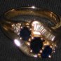 14kt yellow gold ladies dress ring