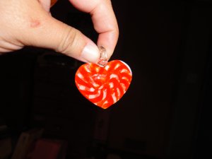 Glass necklace