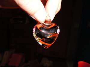 Glass necklace