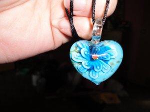 Glass necklace