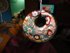 Glass necklace