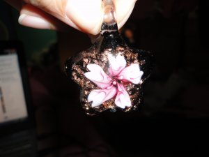 glass necklace