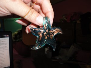 glass necklace