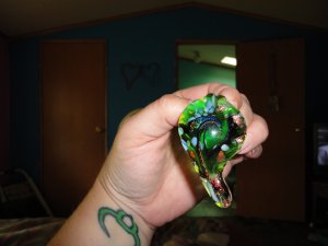 glass necklace