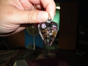 glass necklace
