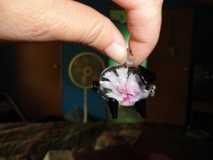 glass necklace
