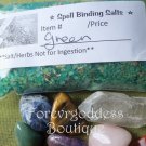 Spell Bind ritual Salt/Herb Mix – green   item# SBG 01-02