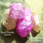 DYED Crackle quartz # CQYP 01-02