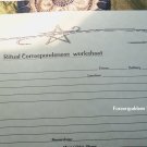 Ritual Corresponding Worksheet  # RW 01