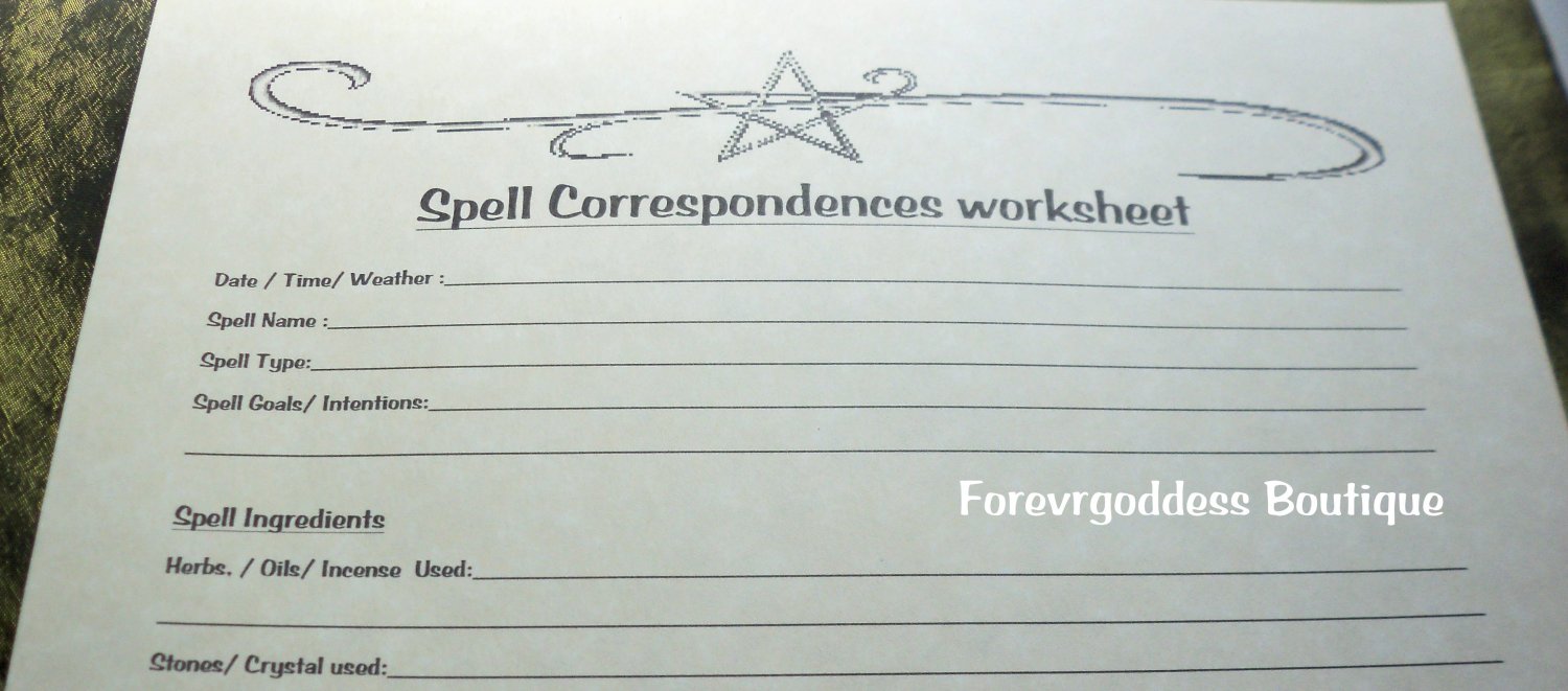 Spell Corresponding Worksheet # SW 01