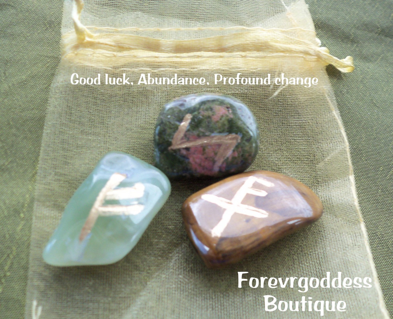 Profound change, abundance, luck  bind runes