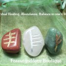Spiritual healing, abundance, balance bind runes