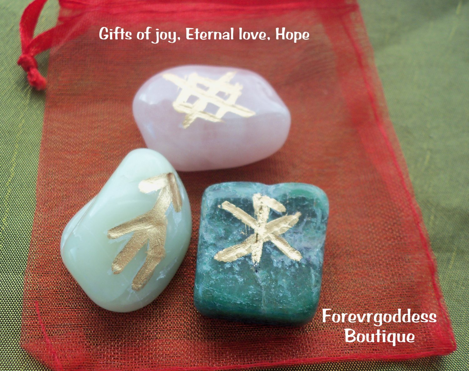 Gifts of Joy, Eternal Love, Hope Bind runes