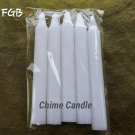 WHITE chime candles